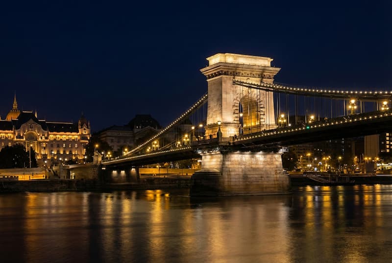 Budapest Danube Cruise Chain Bridge