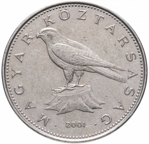 A Hungarian 50 forint coin