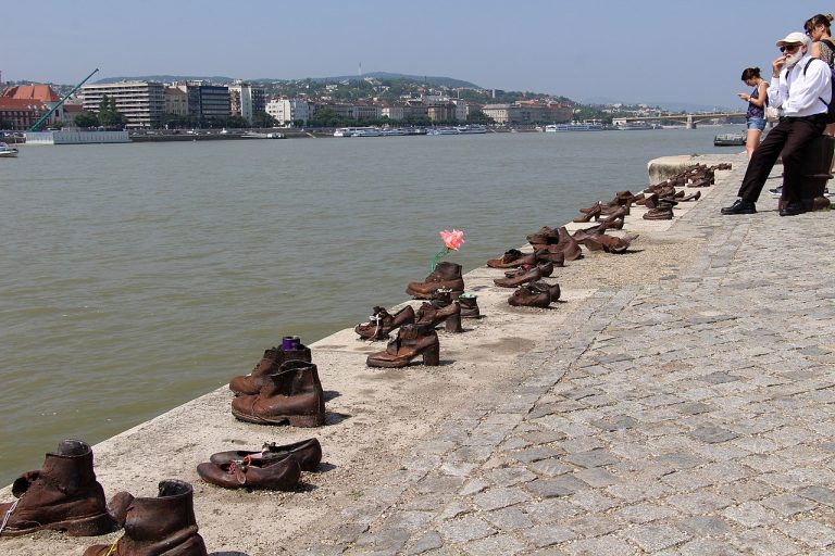 Shoes on the Danube Bank