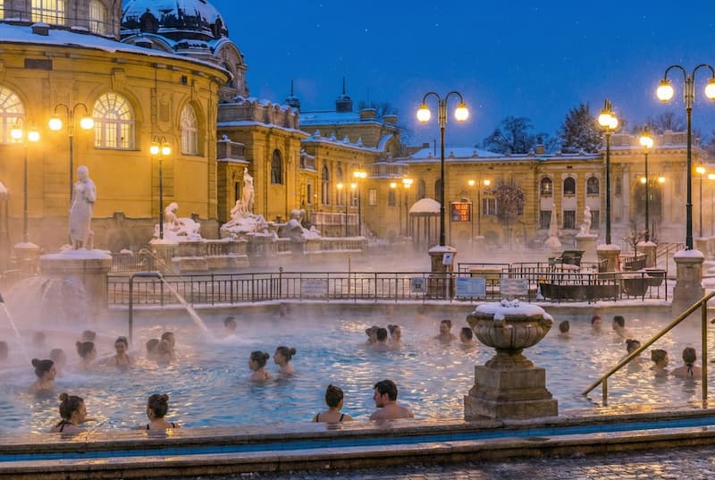 szechenyi spa winter