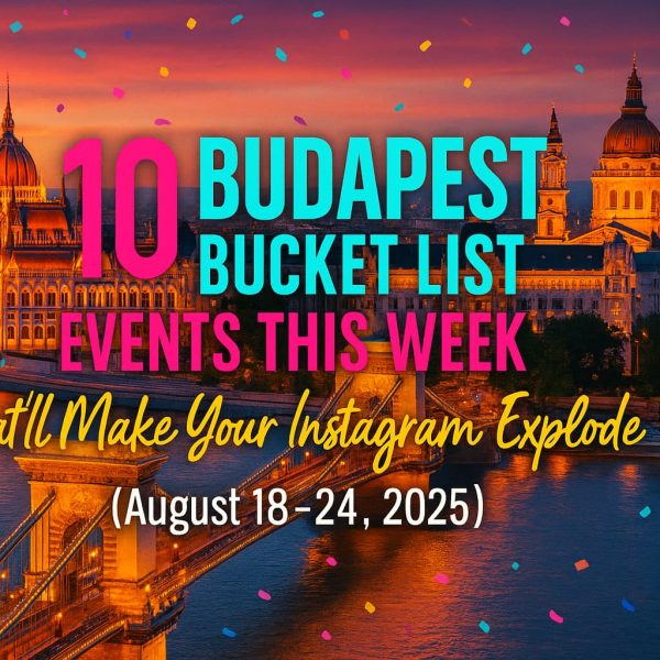 Budapest events this week