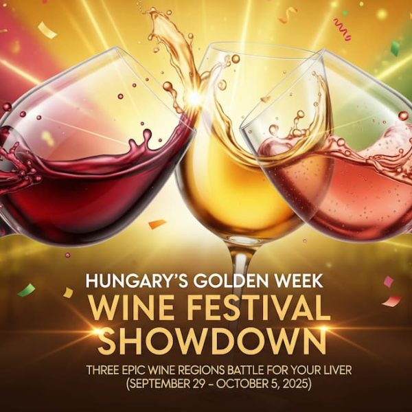 Hungary’s Golden Week Wine Festival Showdown: Three Epic Wine Regions Battle for Your Liver (September 29 – October 5, 2025)