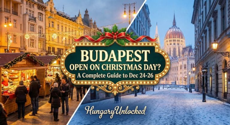 Budapest Open on Christmas Day