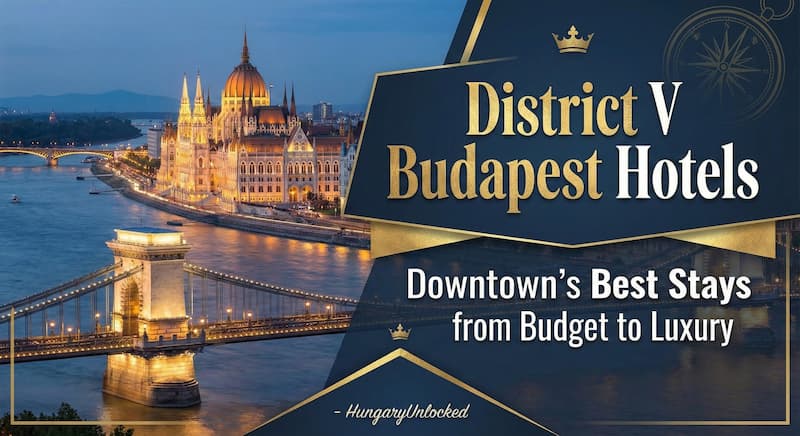 District V Budapest Hotels Downtown's Best Stays from Budget to Luxury