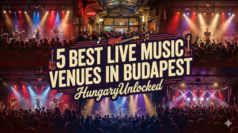 5 Best Live Music Venues in Budapest