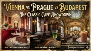 Vienna vs Prague vs Budapest The Classic Café Showdown