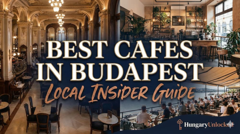 Best cafes in Budapest - historic coffee houses and specialty shops