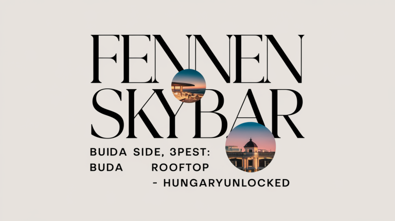feNNen Skybar Budapest: Buda Side Rooftop Bar - HungaryUnlocked - HungaryUnlocked travel blog header