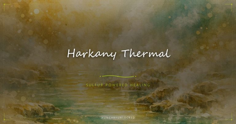 Harkány thermal bath Hungary - sulfur powered healing waters