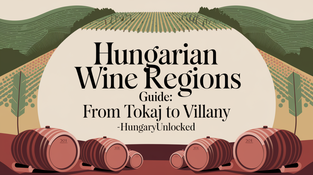 Hungarian Wine Regions Guide: From Tokaj to Villany - HungaryUnlocked - HungaryUnlocked travel blog header