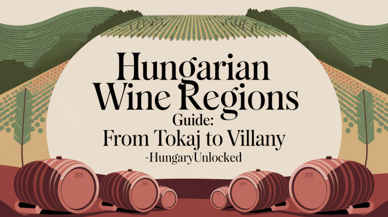 Hungarian Wine Regions Guide: From Tokaj to Villany - HungaryUnlocked - HungaryUnlocked travel blog header