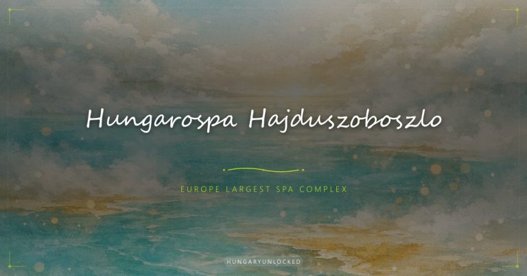 Hungarospa Hajdúszoboszló Hungary - Europe largest spa complex