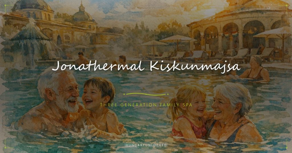 Jonathermál Kiskunmajsa Hungary - three generation family spa