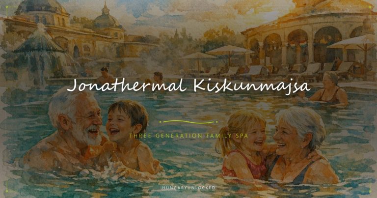 Jonathermál Kiskunmajsa Hungary - three generation family spa