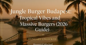 Jungle Burger Budapest: Tropical Vibes and Massive Burgers (2026 Guide) - HungaryUnlocked travel guide header image
