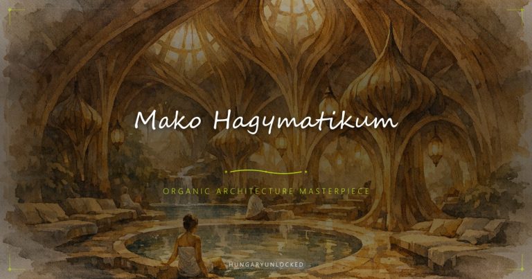Makó Hagymatikum Spa Hungary - Makovecz organic architecture masterpiece