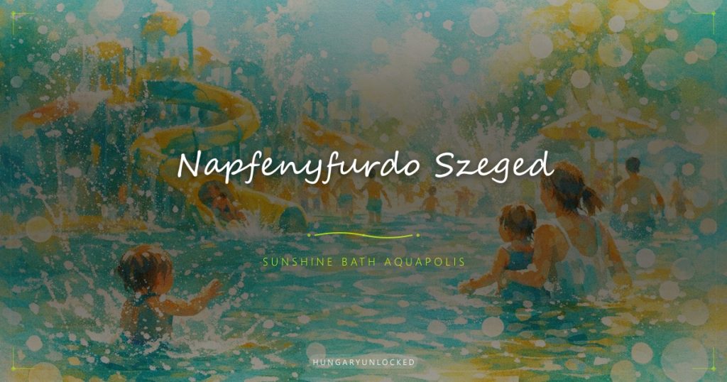 Napfényfürdő Aquapolis Szeged Hungary - sunshine waterpark family fun
