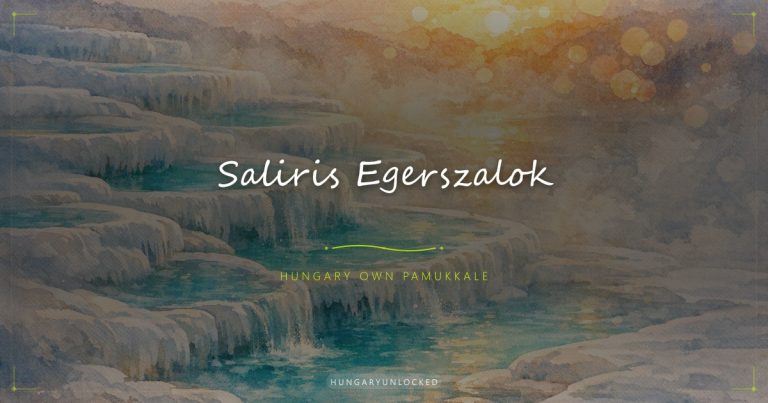 Saliris Egerszalók Hungary - travertine terraces like Pamukkale