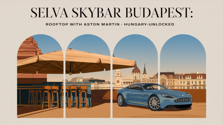 Selva Skybar Budapest: Rooftop with Aston Martin - HungaryUnlocked - HungaryUnlocked travel blog header